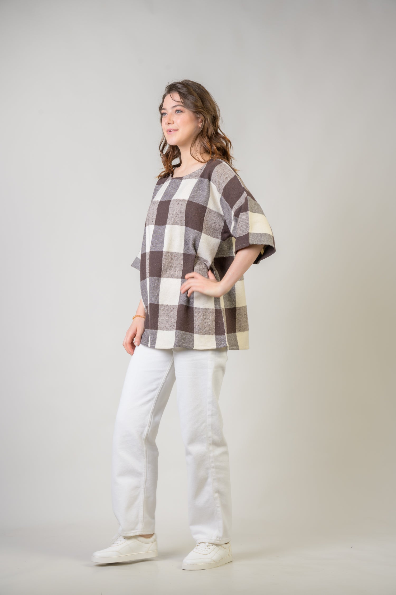 Bold Plaid Top - Multicolor