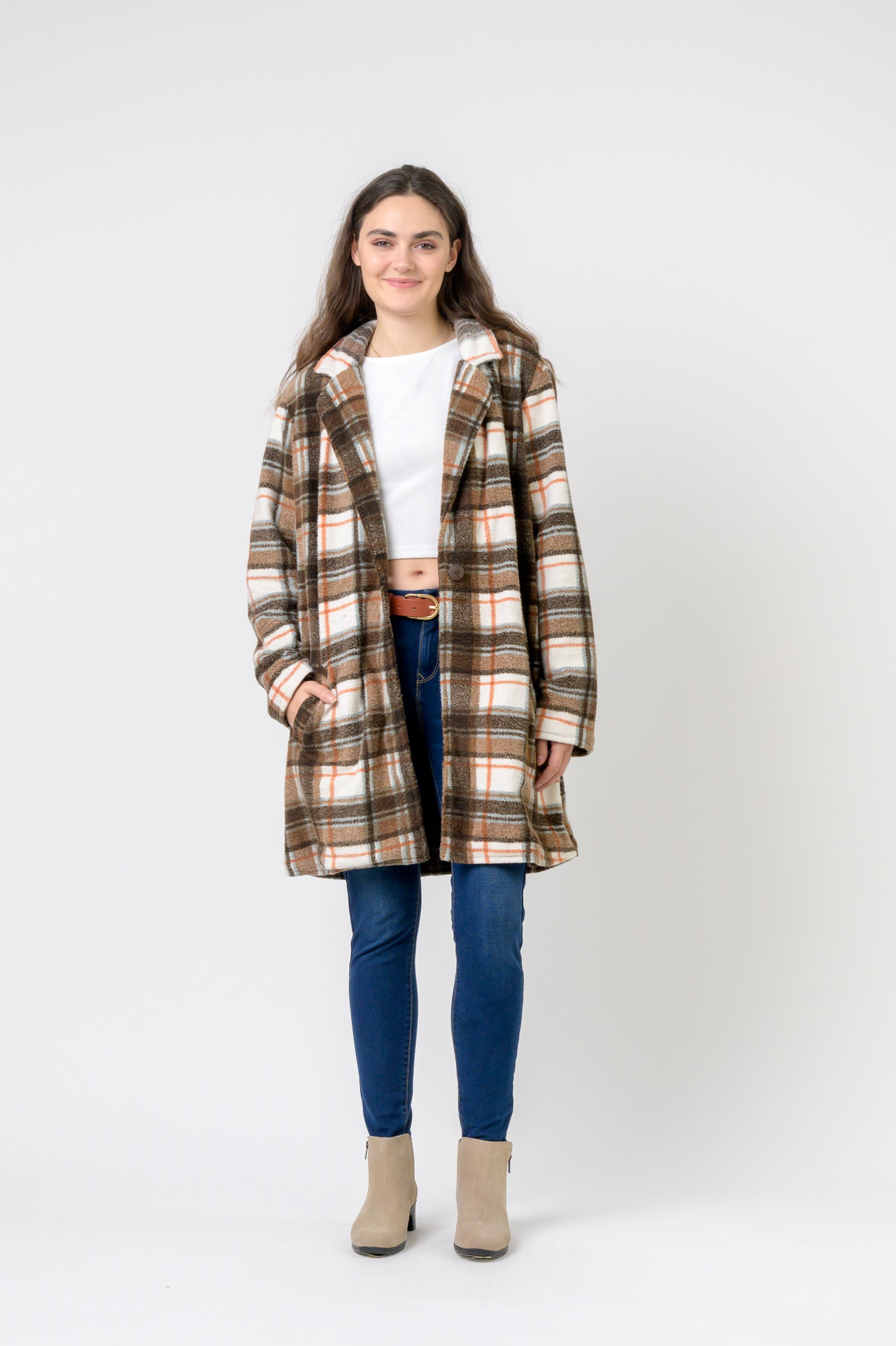Incalescence Plaid Jacket