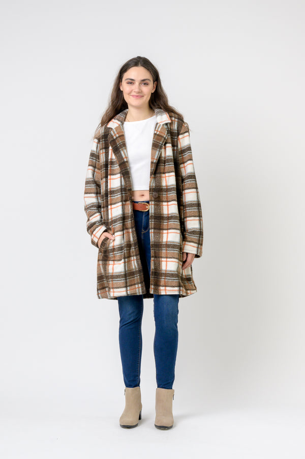 Incalescence Plaid Jacket - Assorted