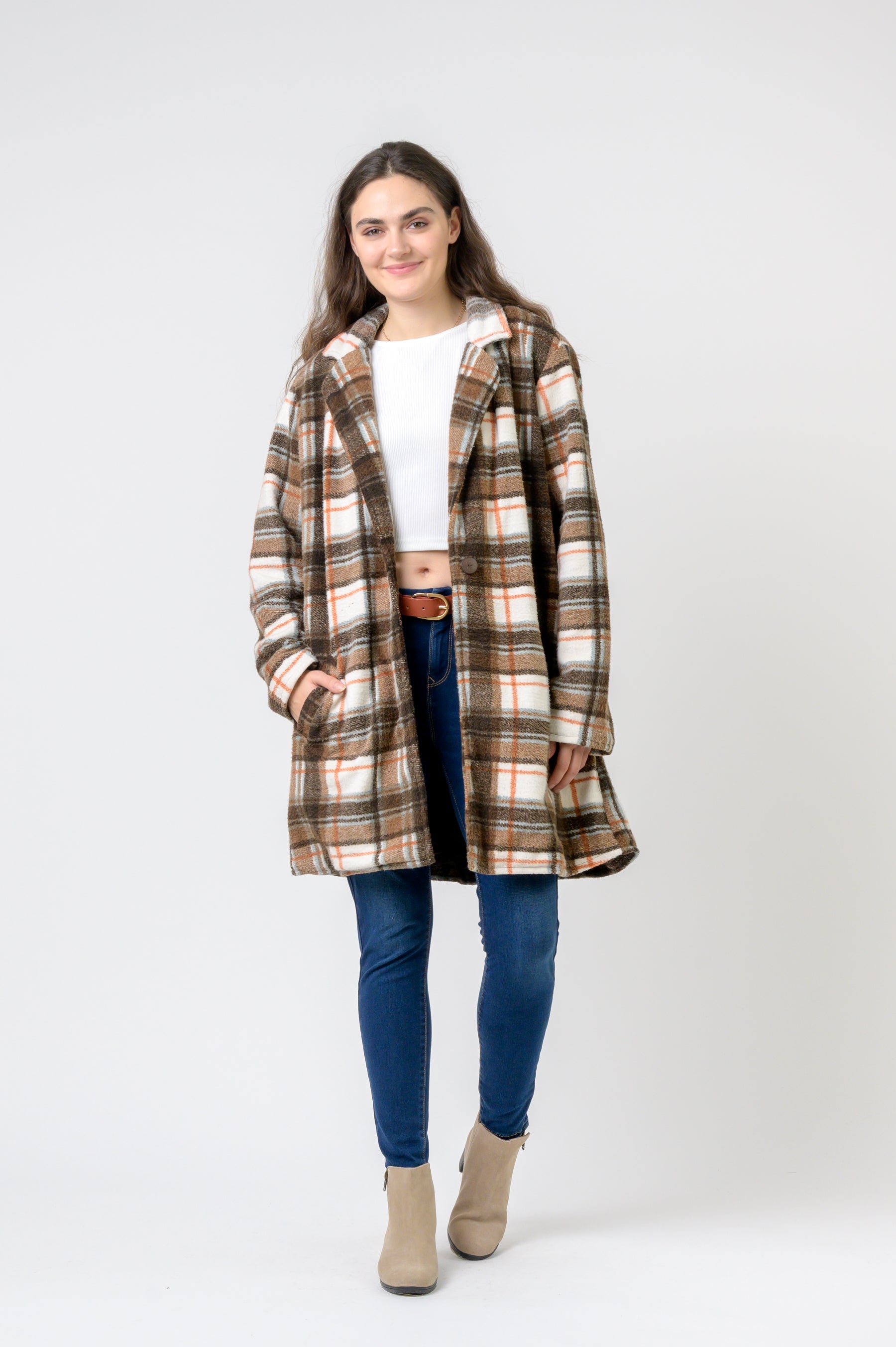 Incalescence Plaid Jacket