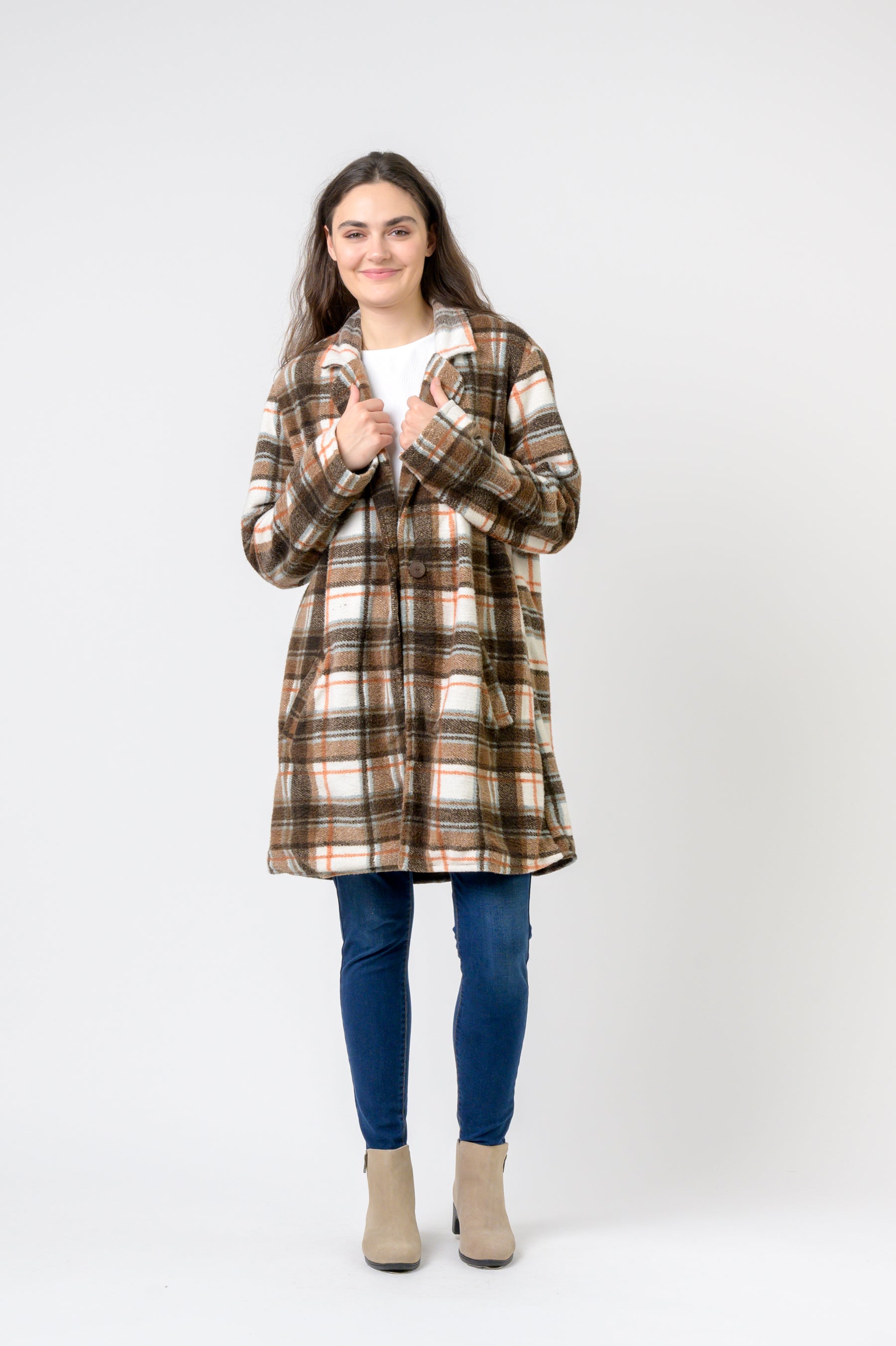 Incalescence Plaid Jacket