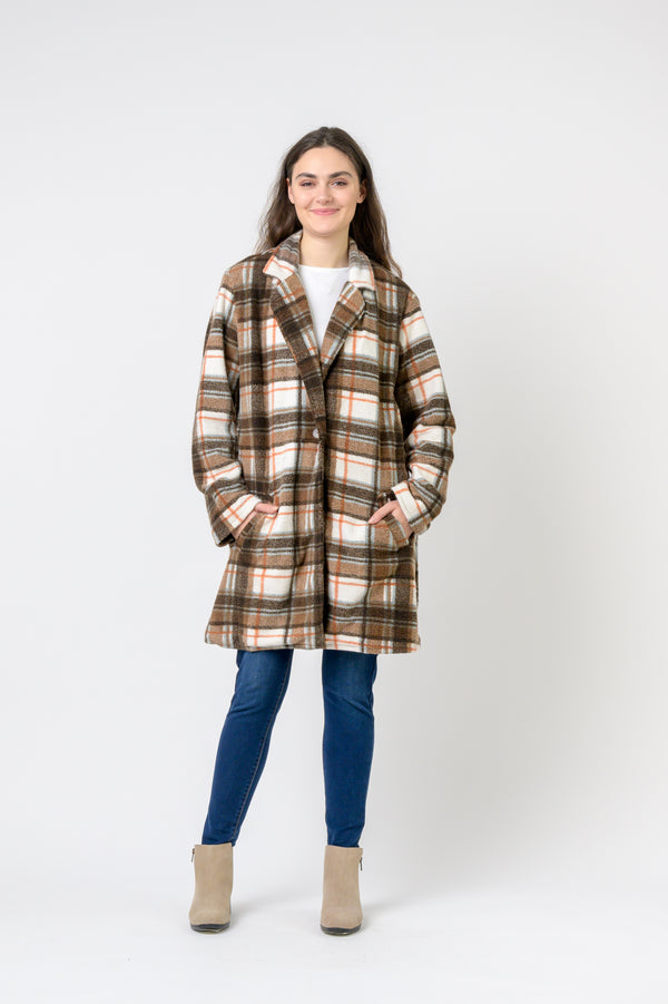 Incalescence Plaid Jacket - Assorted