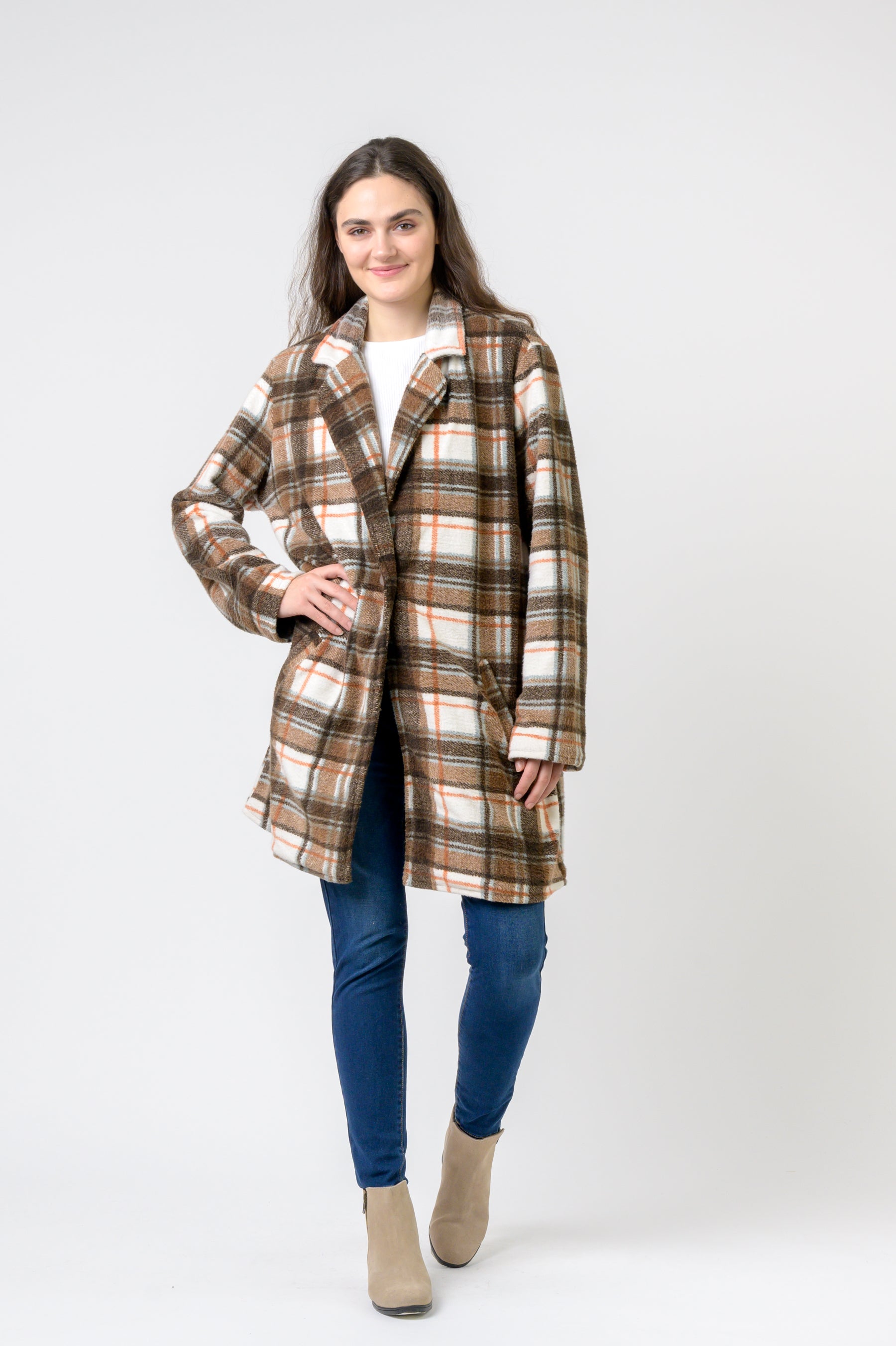 Incalescence Plaid Jacket