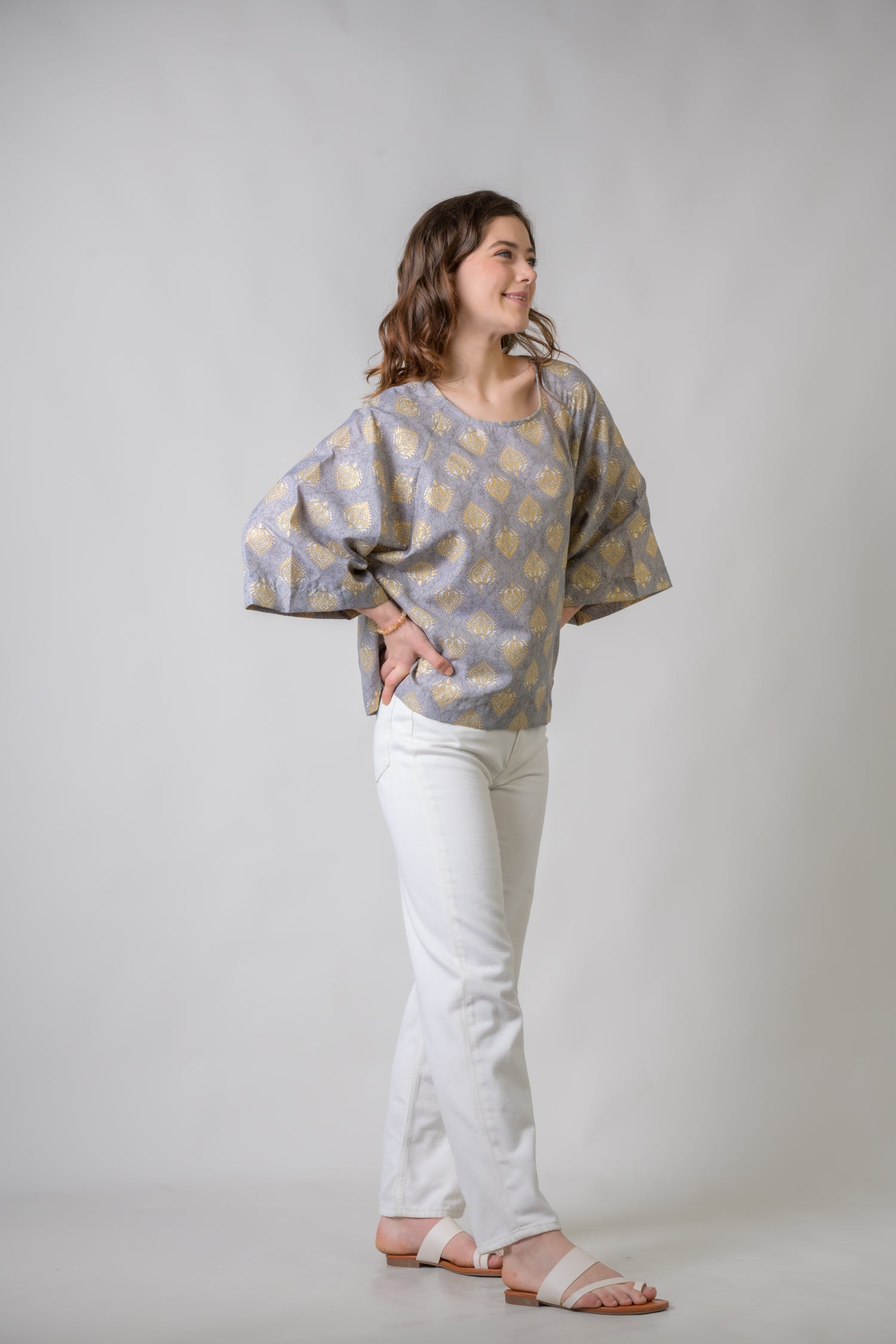 Maira Top - Grey