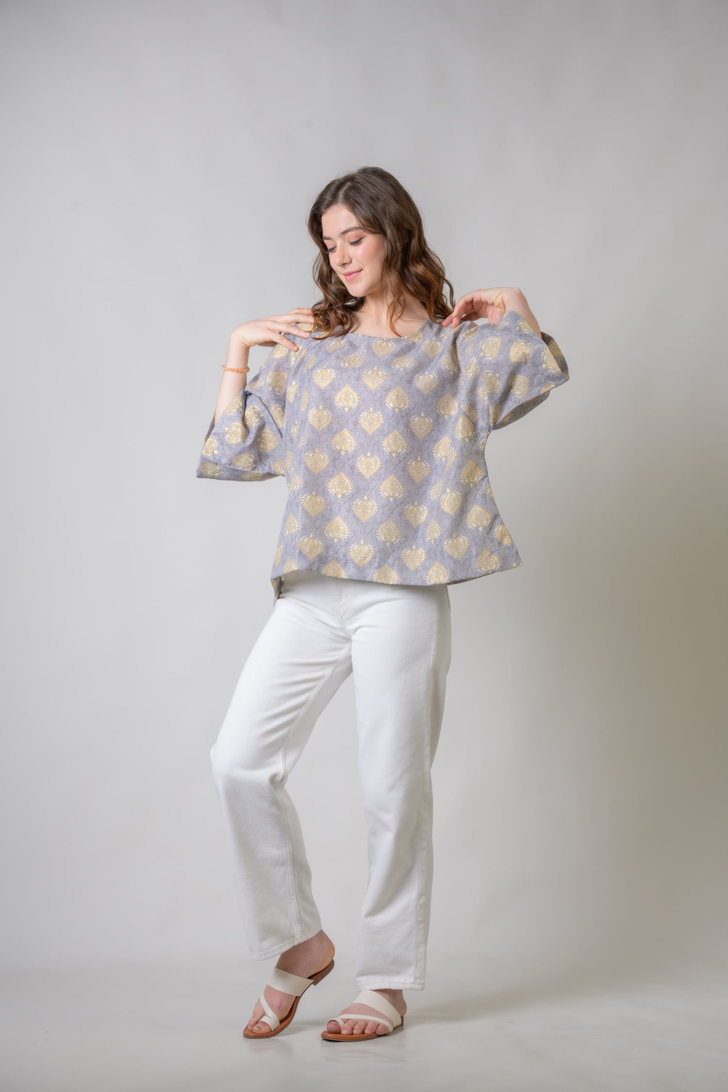Maira Top - Grey