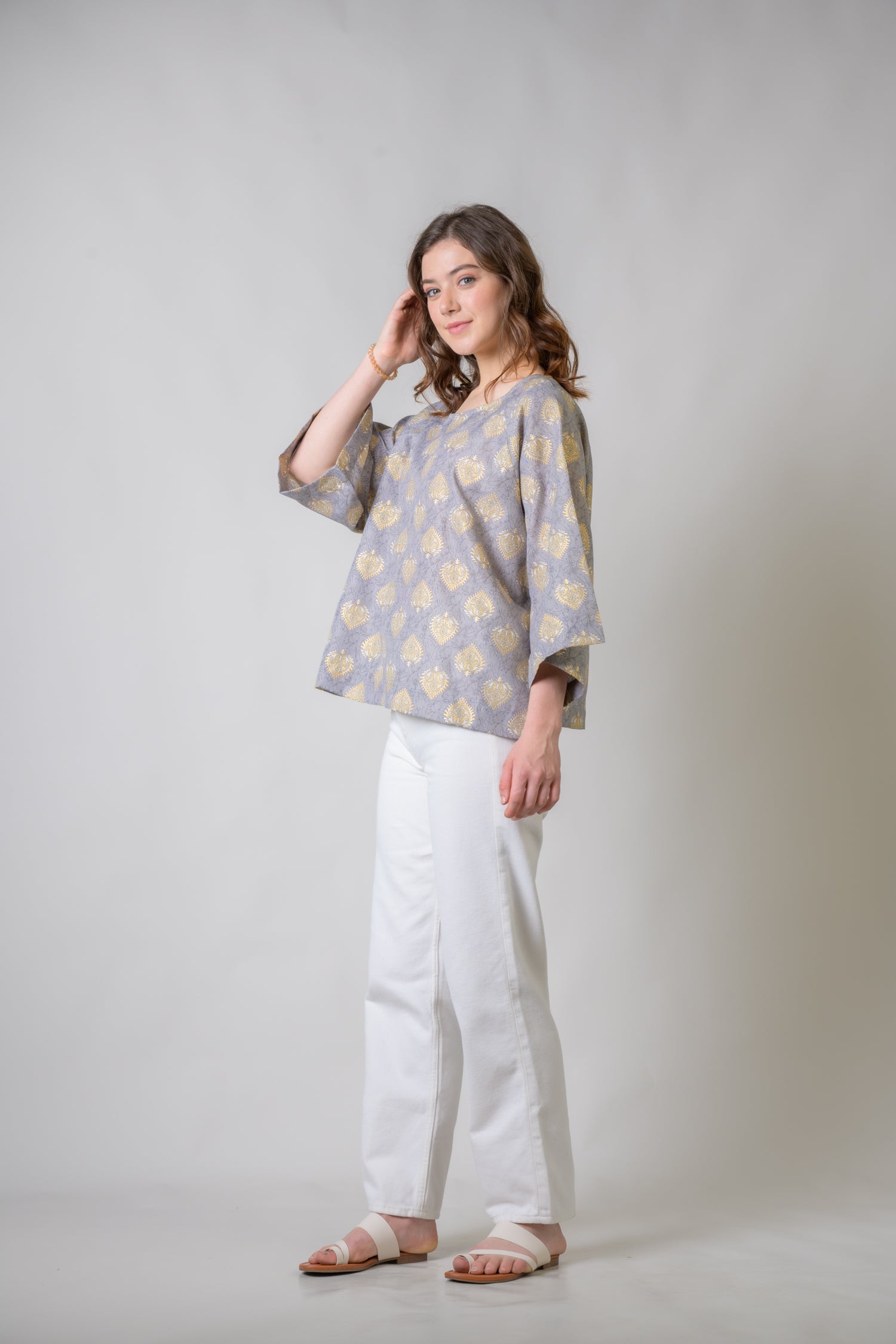 Maira Top - Grey