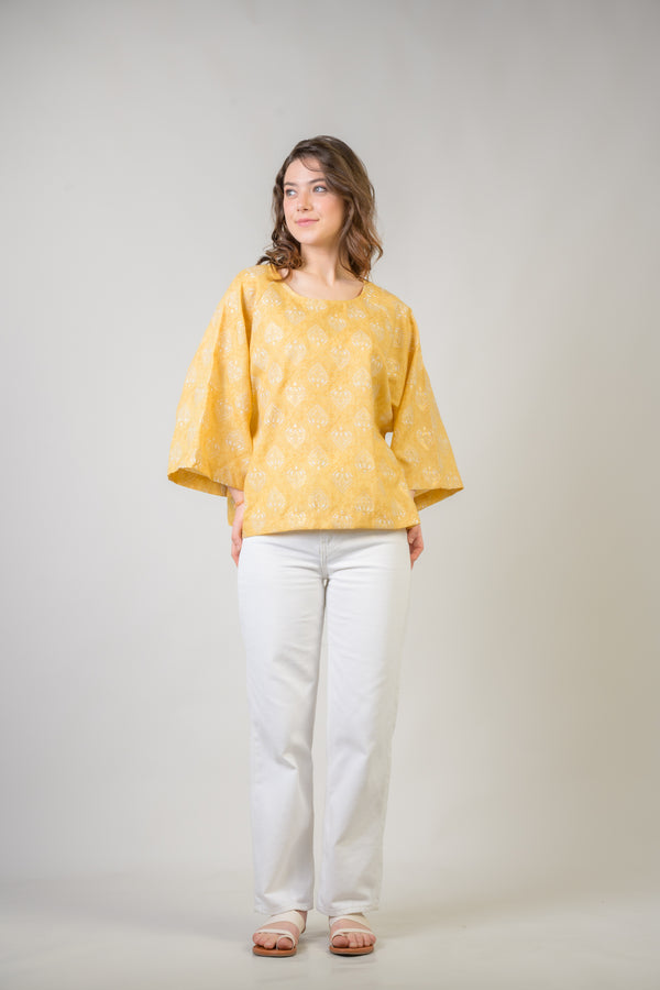 Maira Top - Mustard