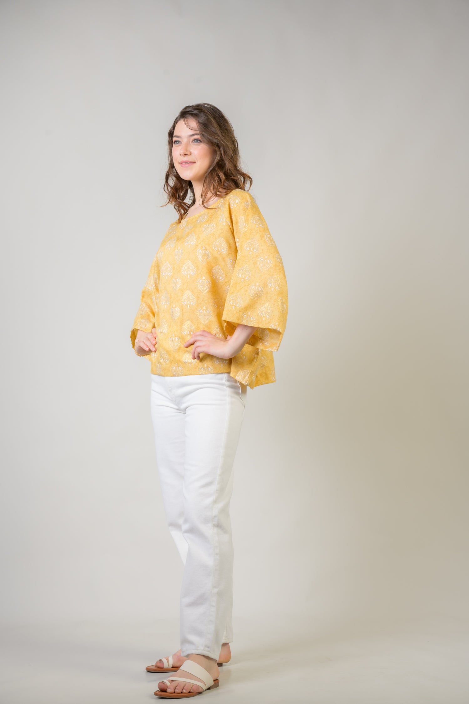 Maira Top - Mustard