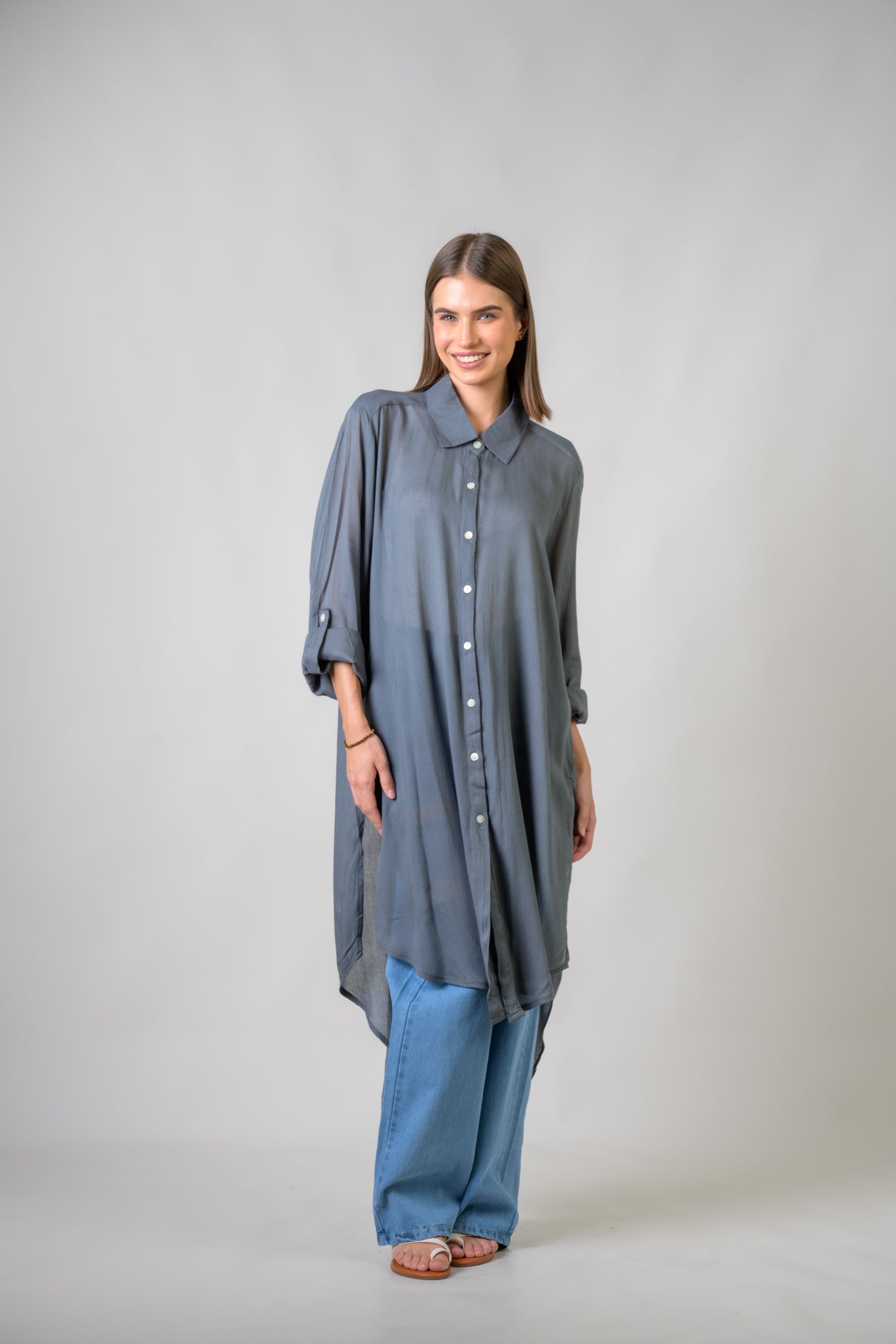 Rhea Long Collar Shirt