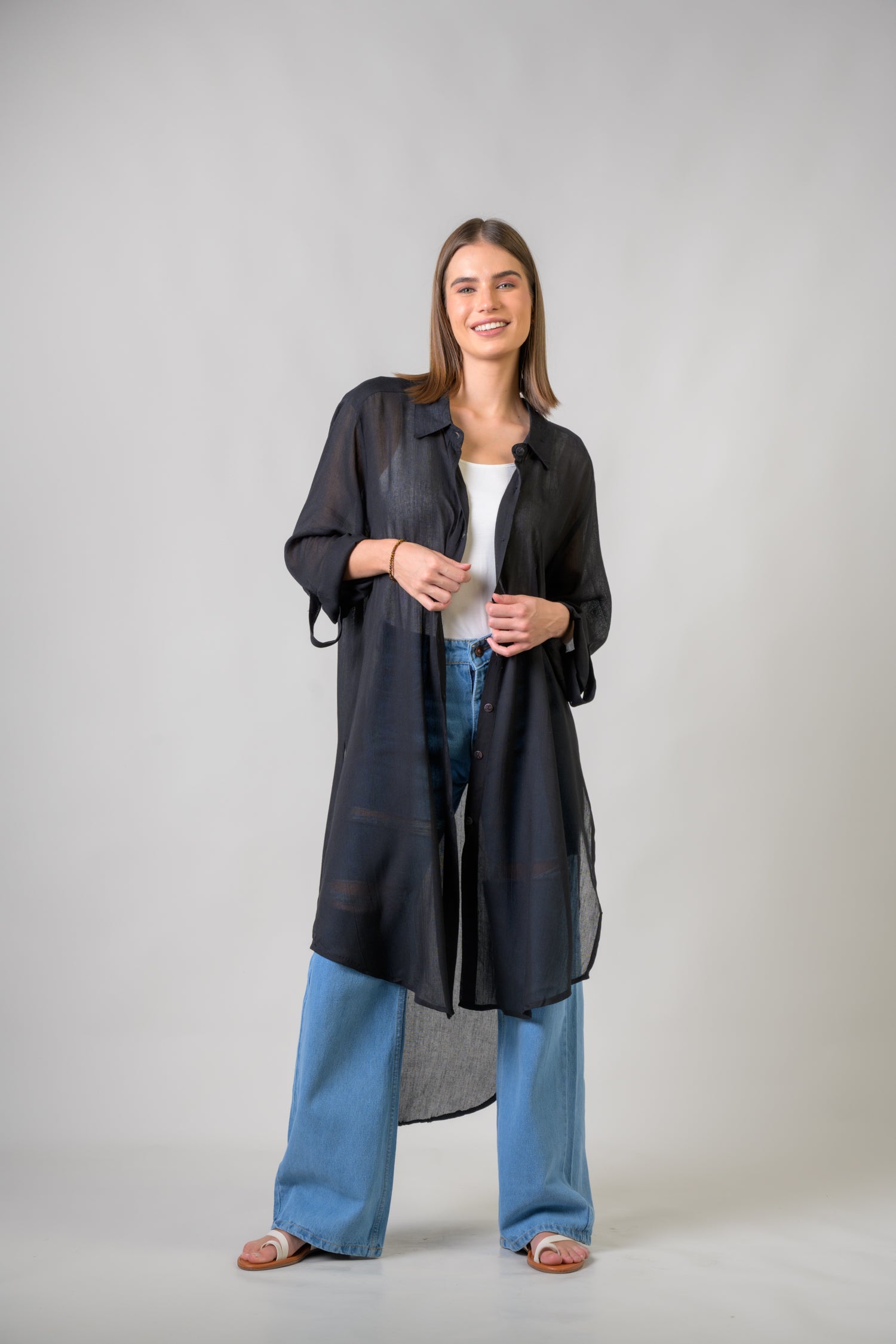 Rhea Long Collar Shirt