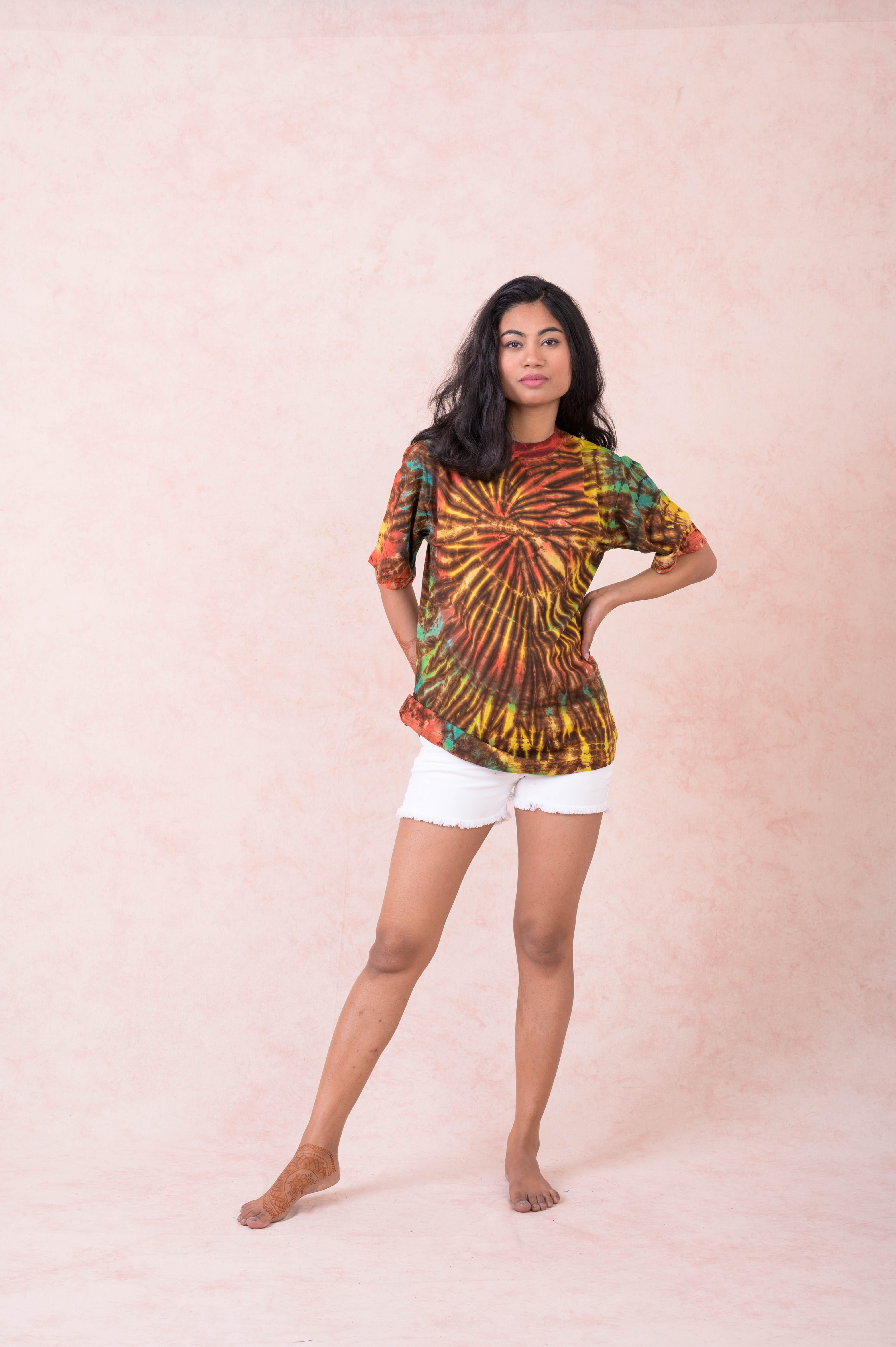 Tie-Dye T-Shirt Mingled Glass