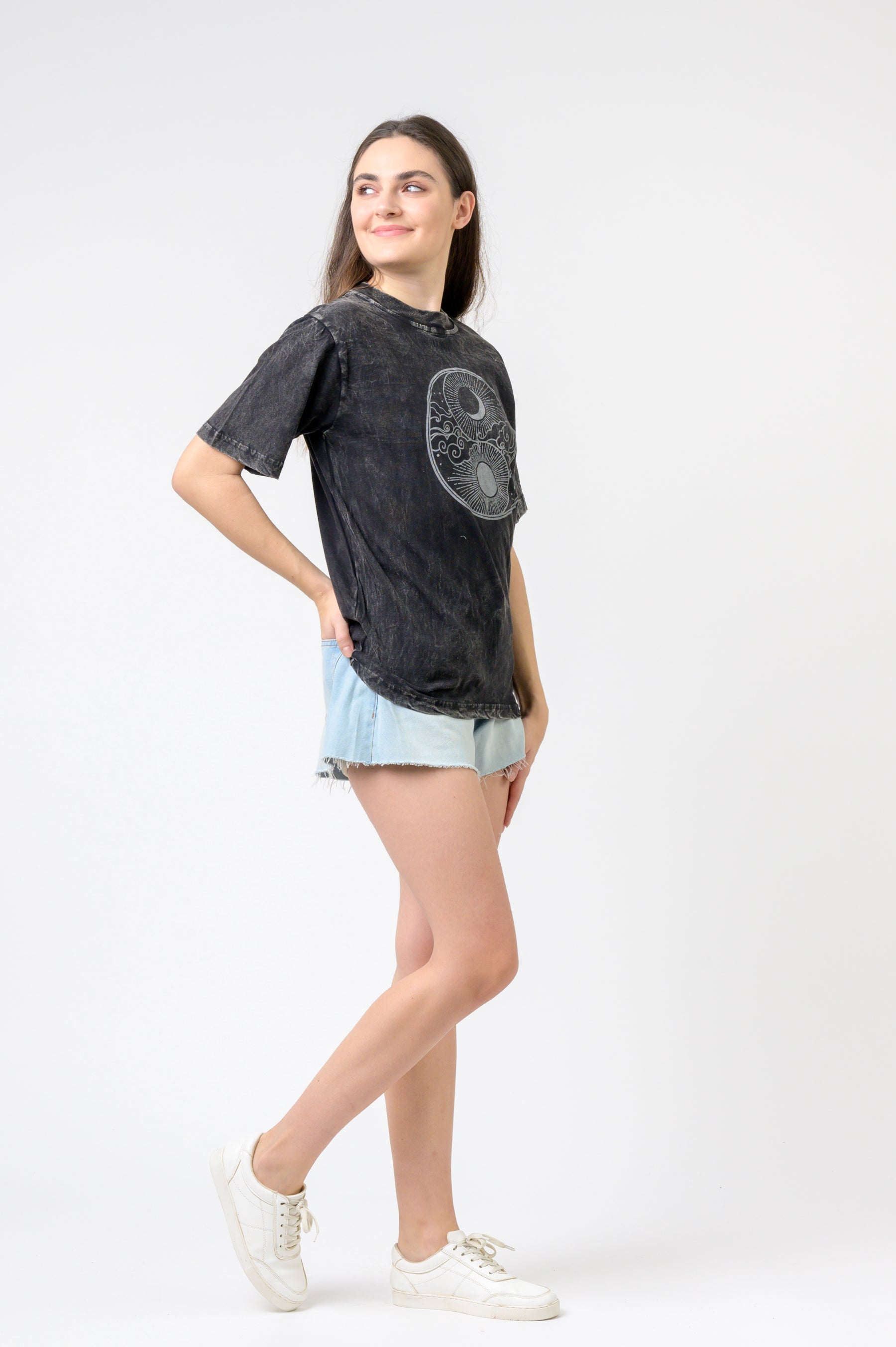 Sun and Moon Yin Yang T-Shirt