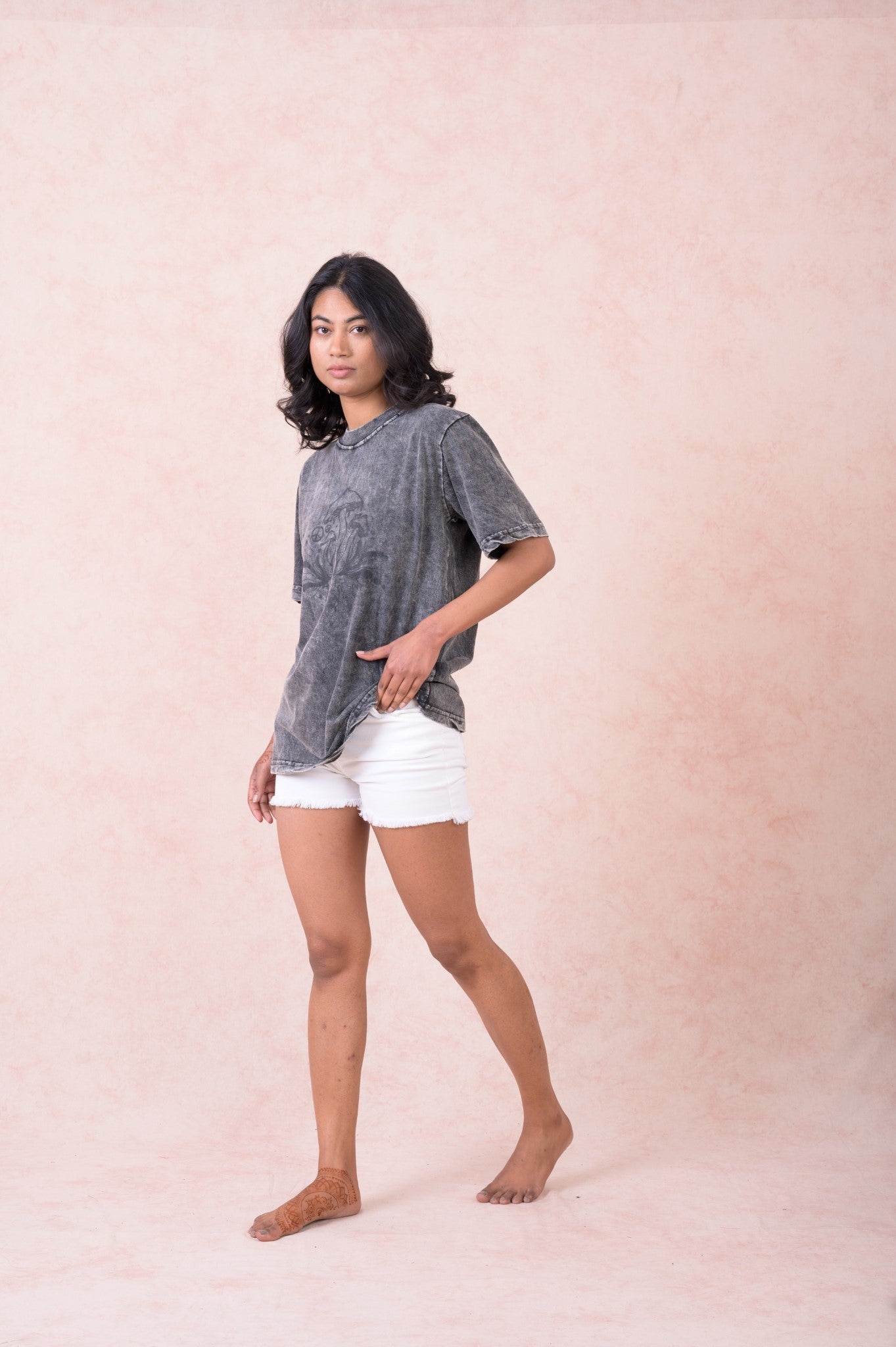Mushroom Cluster T-Shirt - Grey