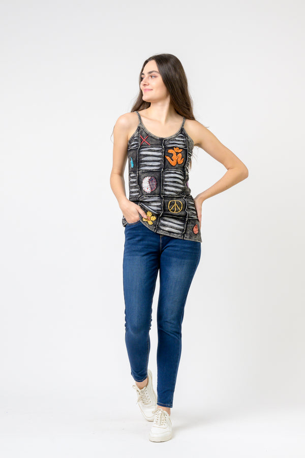 Rhea Vented Tank Top