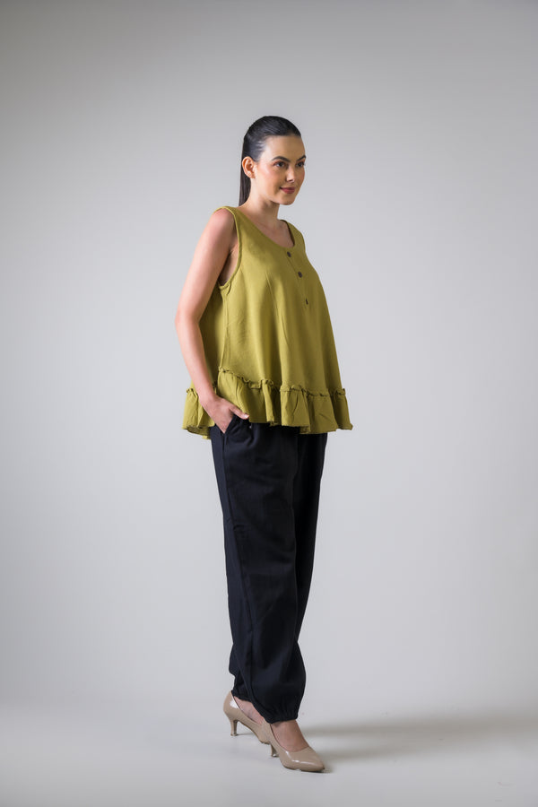 Rhea Buttons Tank Top