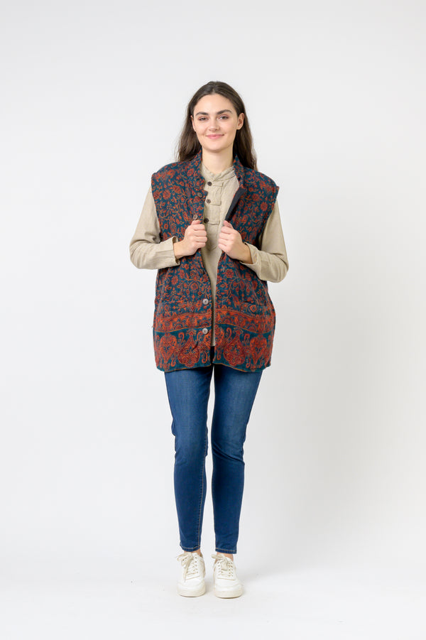 Nehru Collar Vest