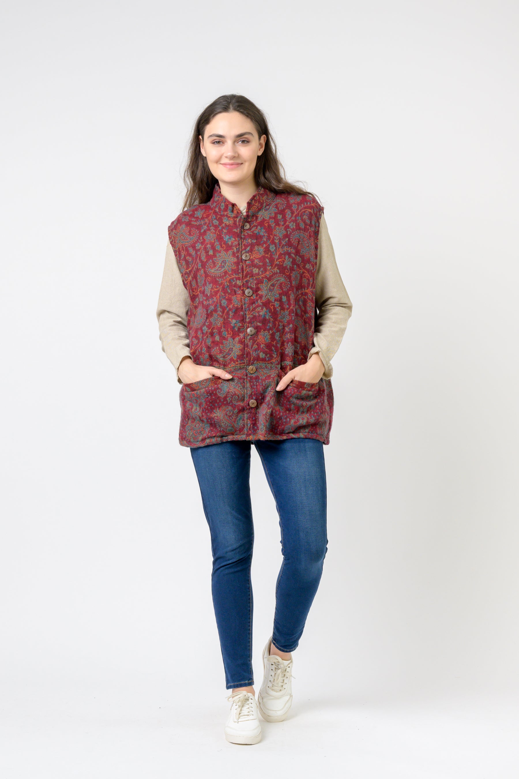 Nehru Collar Vest