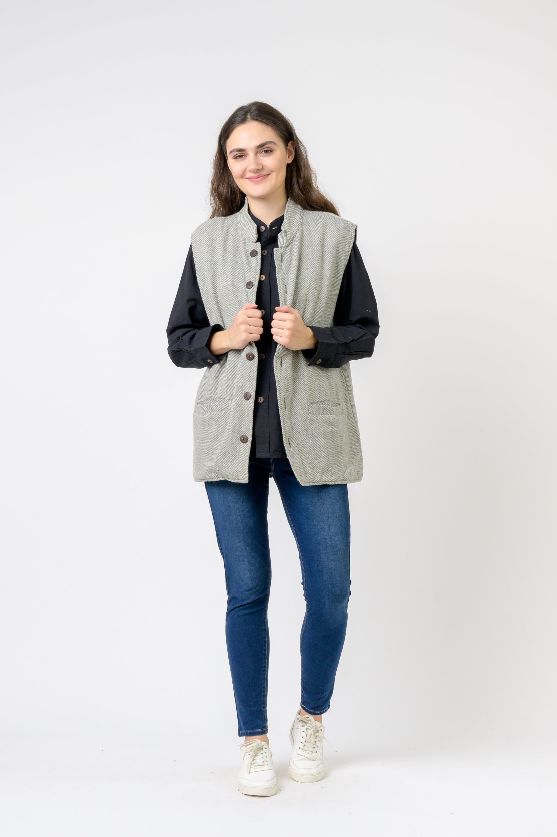 Nehru Collar Vest