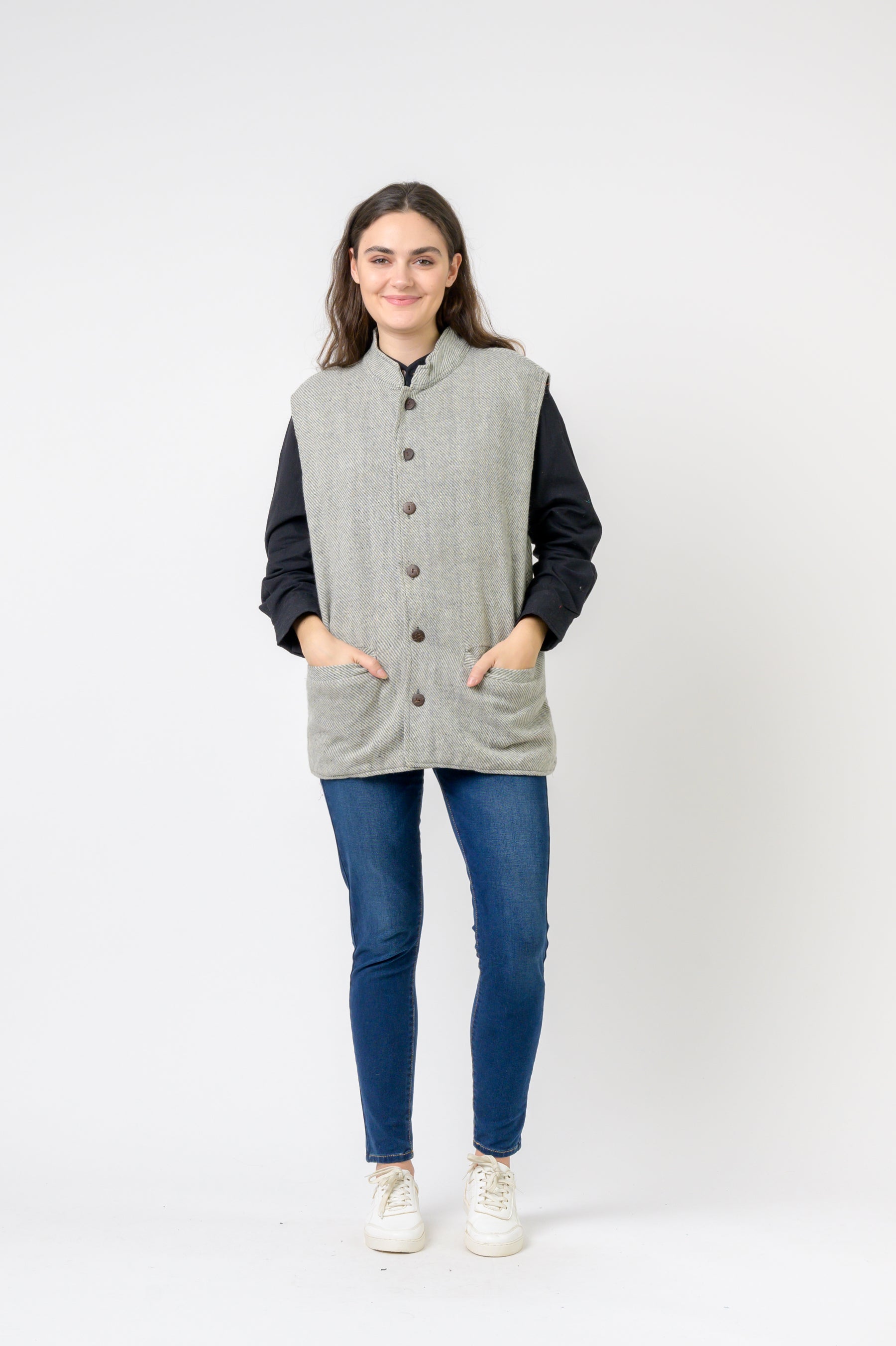 Nehru Collar Vest